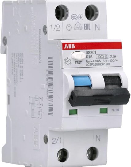 ABB DS201 RCBO kaçak akım koruma sigortası