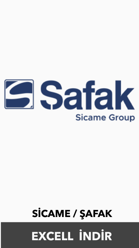 şafak elektrik fiyat listesi