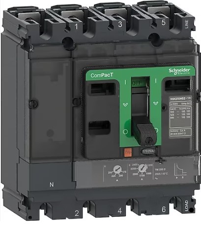 Schneider 4 kutuplu kompakt şalter