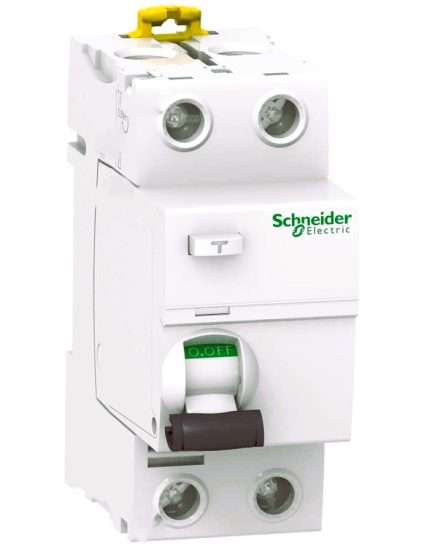 Schneider A9R serisi monofaze kaçak akım koruma rölesi